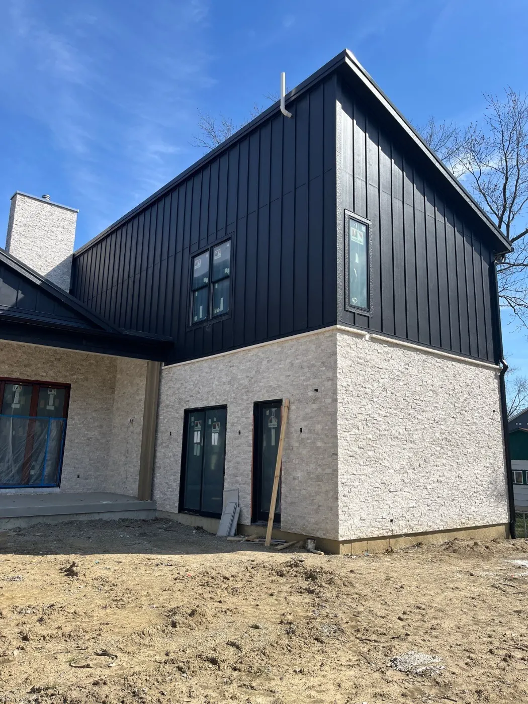 Flashing and seam work in Zionsville